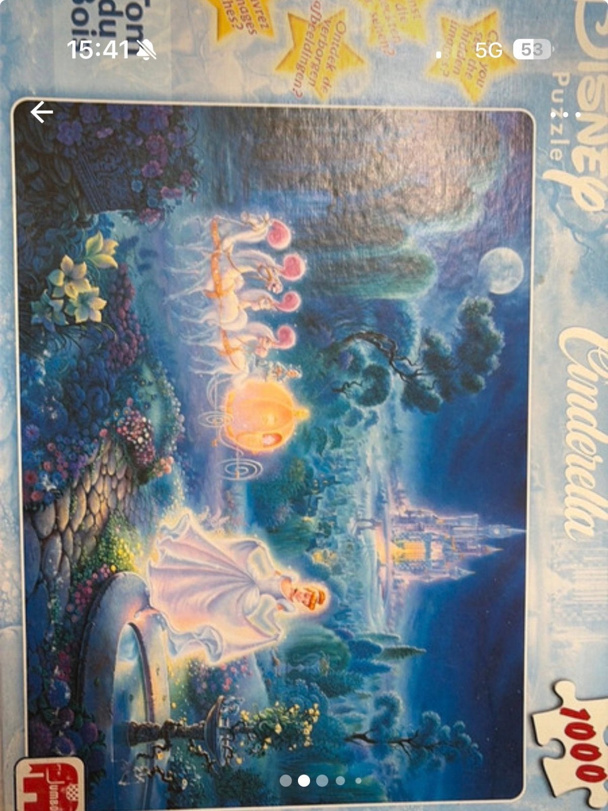 Disney Puzzels 1000 stukjes - Assepoester, Sneeuwwitje, etc., Hobby en Vrije tijd, Ophalen of Verzenden, 500 t/m 1500 stukjes
