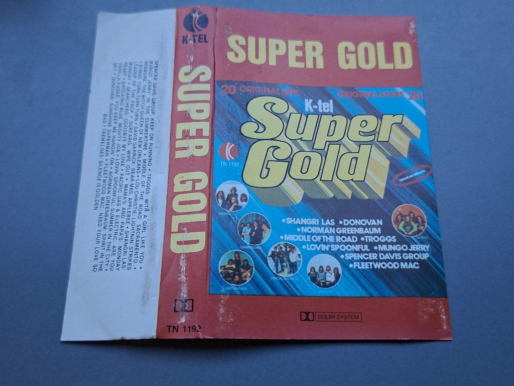 SUPER GOLD (MC), Ophalen of Verzenden, Zo goed als nieuw, Origineel, 1 bandje