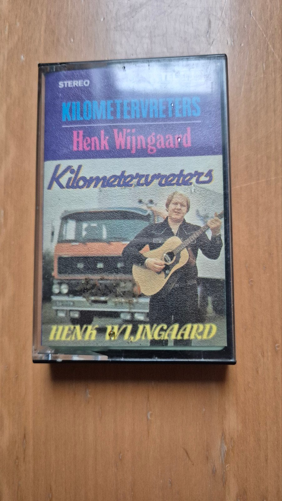 Henk Wijngaard - Kilometervreters (Cassettebandje), Gebruikt, 1 bandje, Ophalen of Verzenden, Voorbespeeld