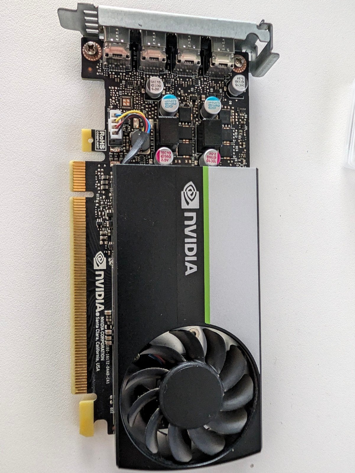 NVIDIA T1000 8GB GDDR6 Grafische Kaart (PCI-E 4.0), Computers en Software, DisplayPort, GDDR6, PCI-Express 4, Ophalen of Verzenden