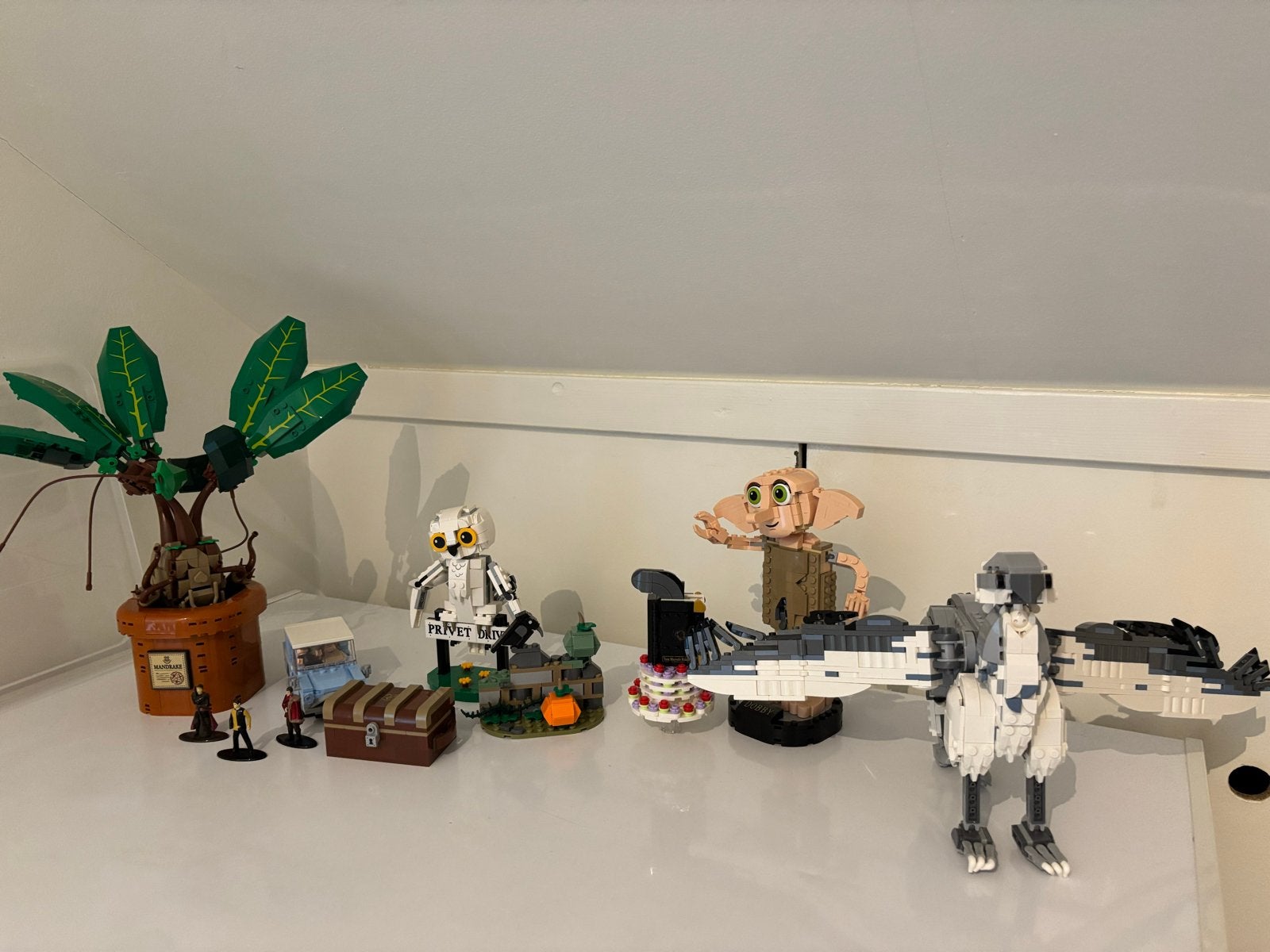 Harry Potter Lego Collectie - Dobby, Hedwig, Hippogrief, Ophalen, Zo goed als nieuw, Overige merken