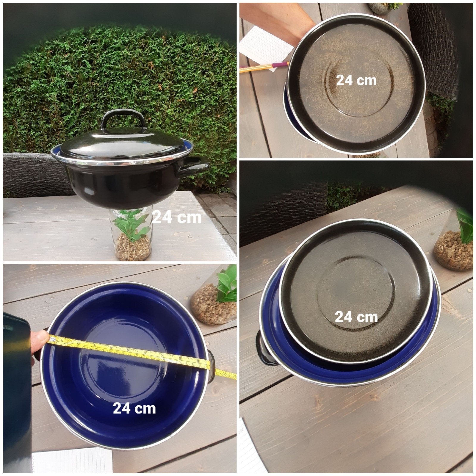 BK braadpan, fortalit, 24 cm, Ophalen, Braadpan, Met handvatten, BK