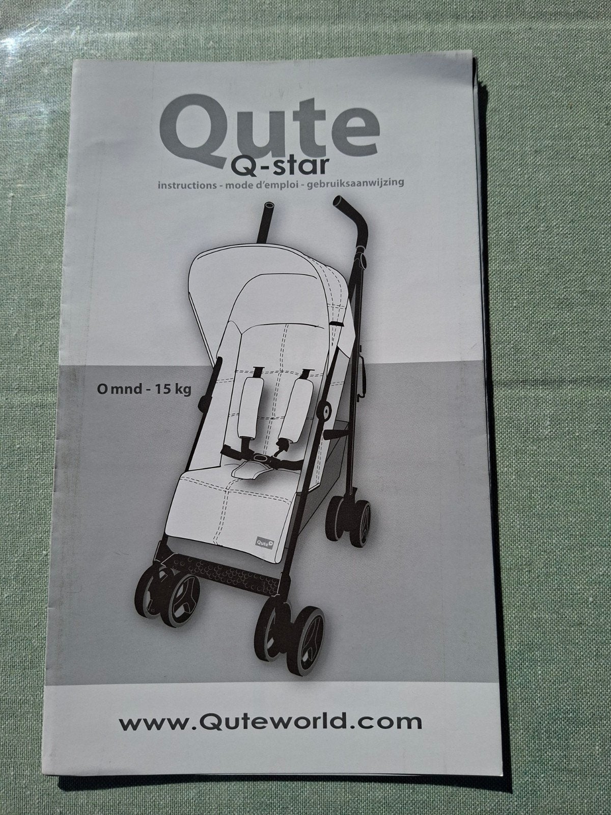 Qute Q-star buggy - Lichtgewicht en compact, Kinderen en Baby's, Ophalen