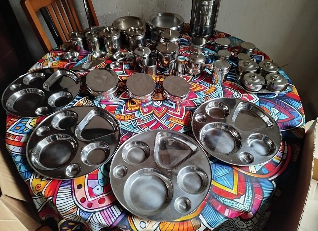 Kompleet Thali Set, Ophalen of Verzenden, Nieuw