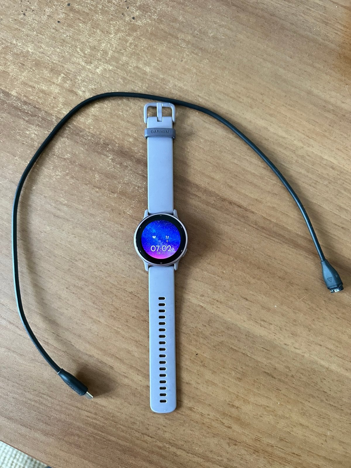 Zo goed als nieuwe Garmin Vivoactive 5 smartwatch, Paars, Ophalen of Verzenden, Zo goed als nieuw, Conditie