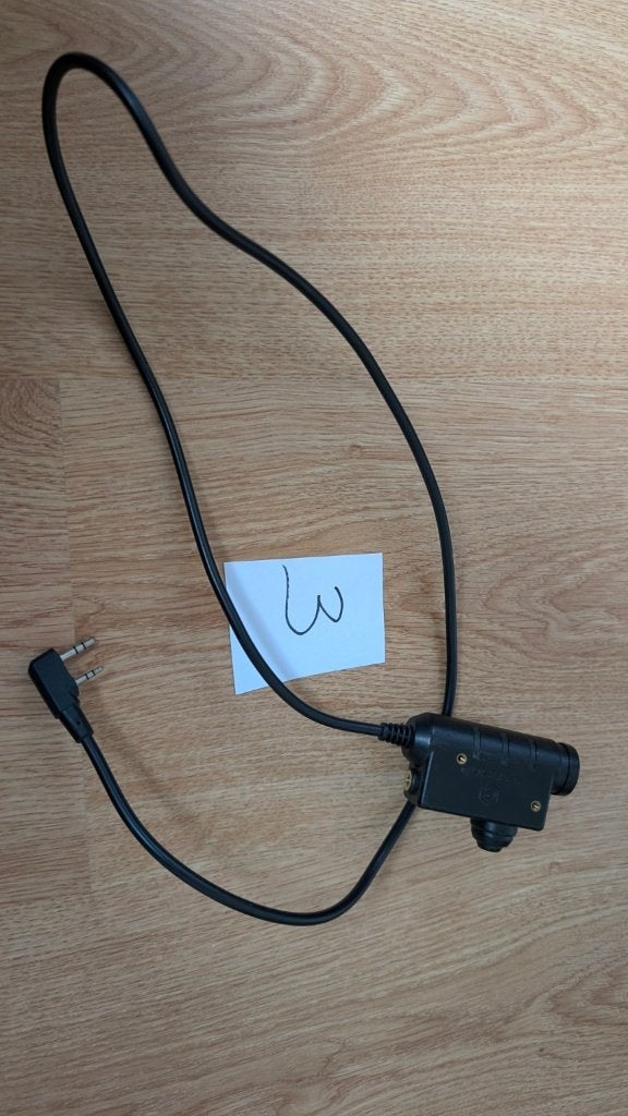 Earmor PTT Kenwood/Baofeng 2-pin, Verzenden, Gebruikt