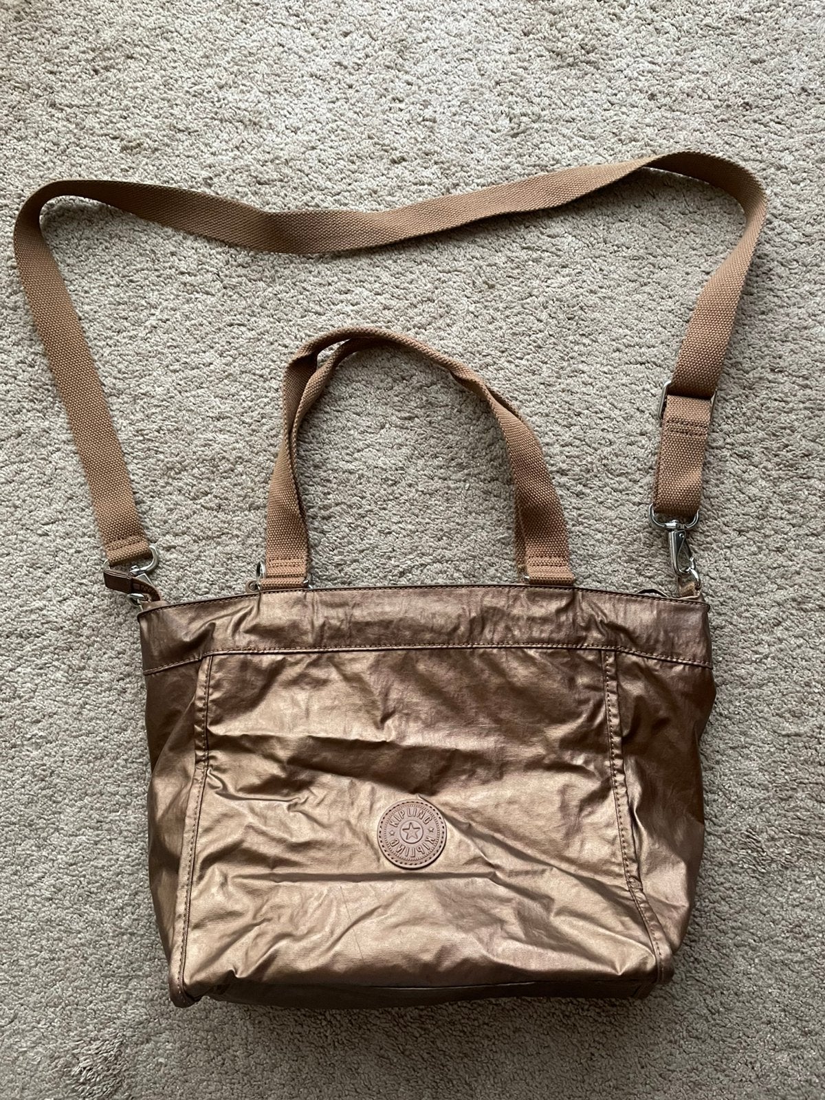 Kipling Tas., Verzenden, Zo goed als nieuw, Bruin