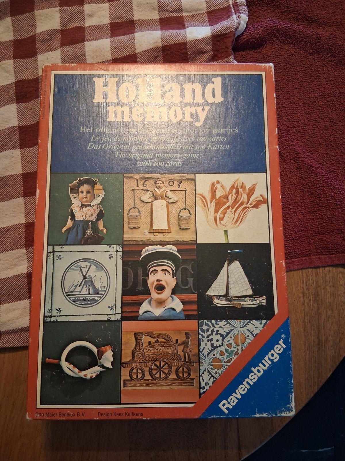 Holland Memory - Ravensburger (Vintage), Vijf spelers of meer, Ophalen of Verzenden, Gebruikt, Ravensburger