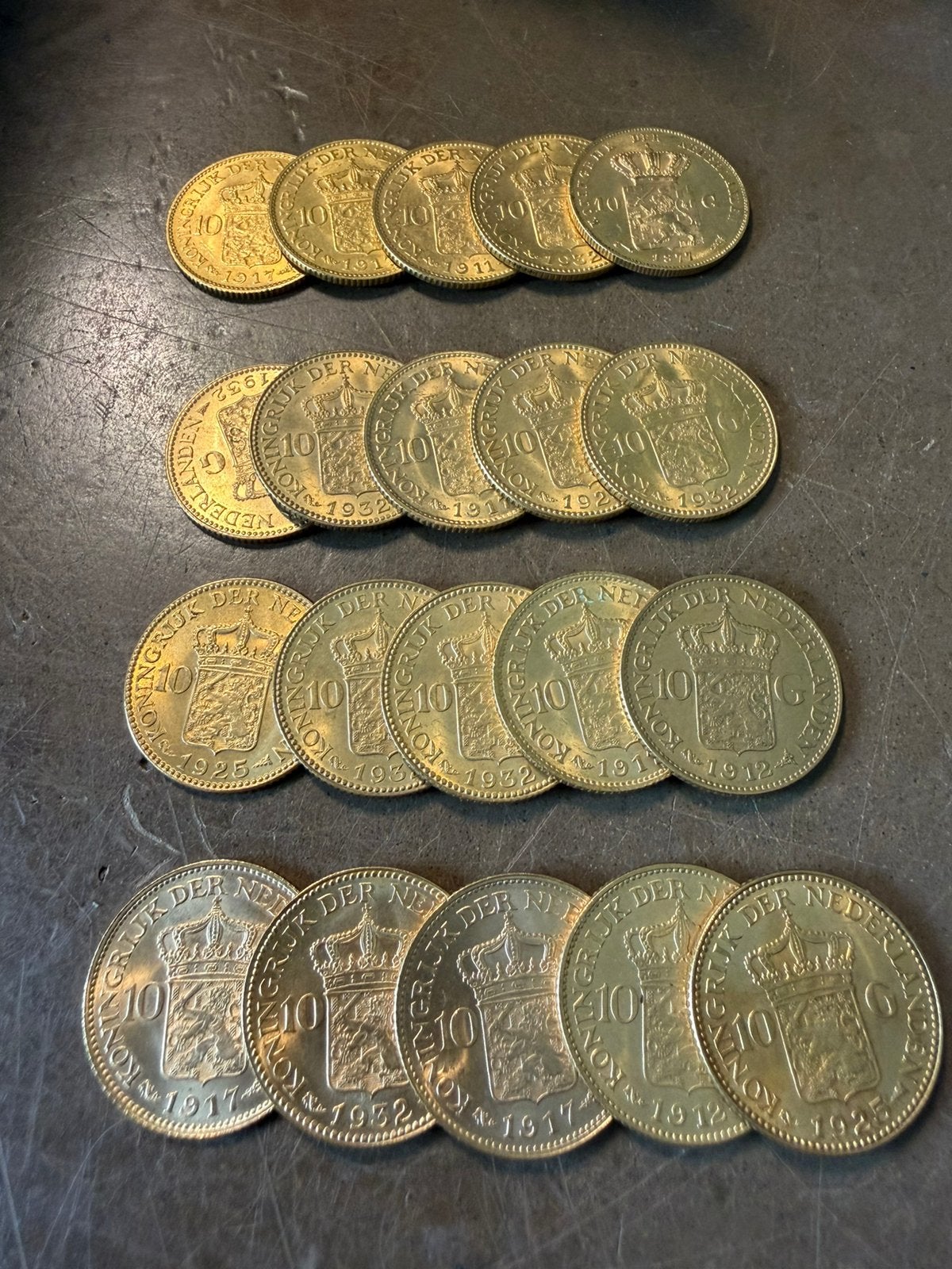 20x 10 gulden goud - gouden tientjes, Ophalen of Verzenden, Goud
