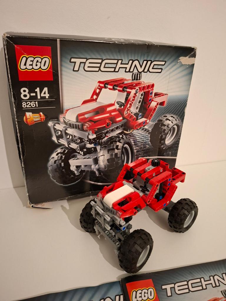 Lego technic 8261 compleet met boekjes en doos, Kinderen en Baby's, Speelgoed | Duplo en Lego, Compleet, Lego, Ophalen of Verzenden