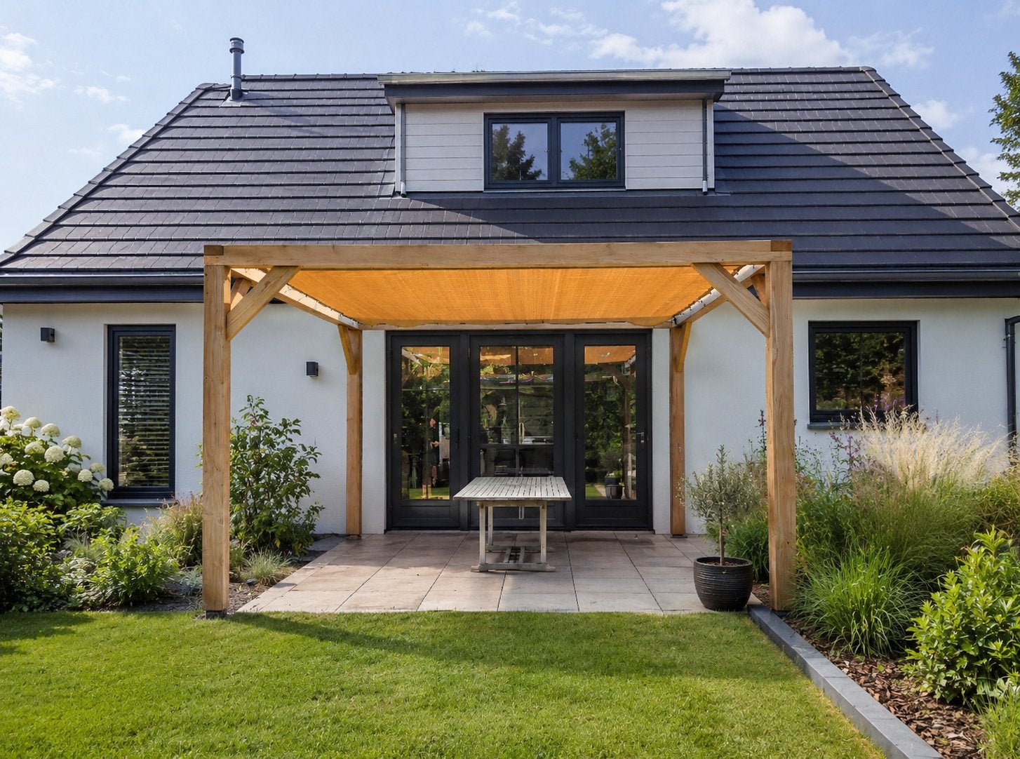 Schaduw Pergola - Schaduwdoek - Zonwering, Ophalen, Nieuw