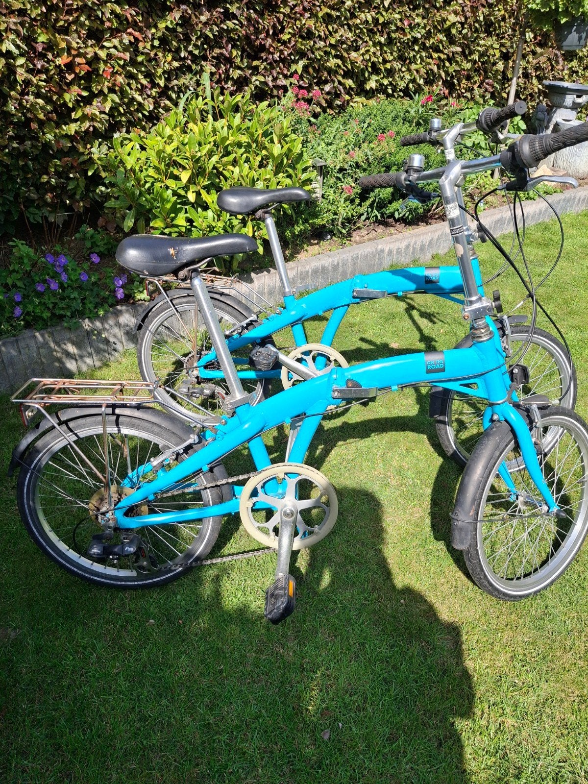 Te koop 2 vouwfietsen, Fietsen en Brommers, Ophalen, 20 inch of meer, Gebruikt, Velgrem