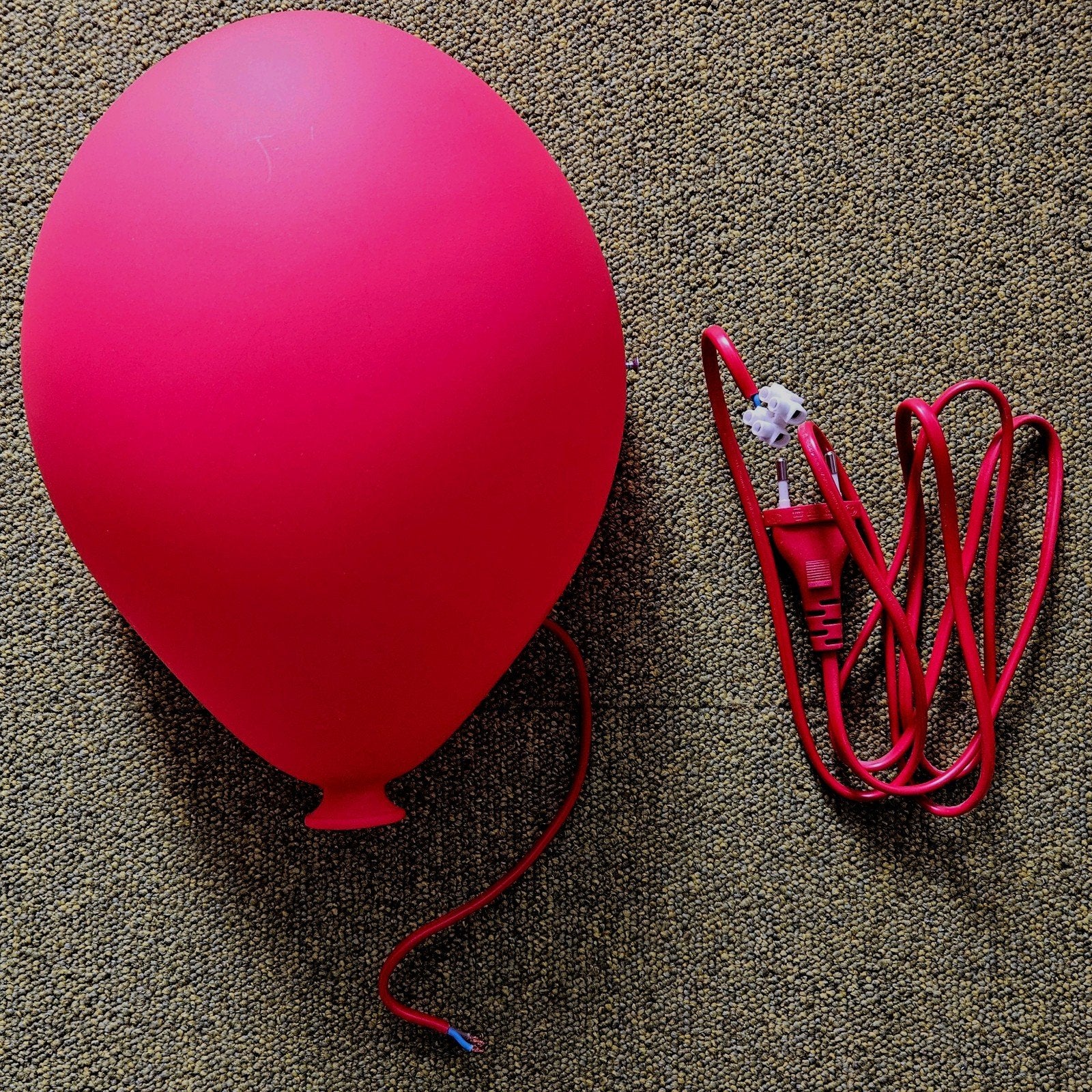 IKEA DROMMINGE LED Wandlamp Rode Ballon, Ophalen, Gebruikt, Kunststof, E14 (klein)