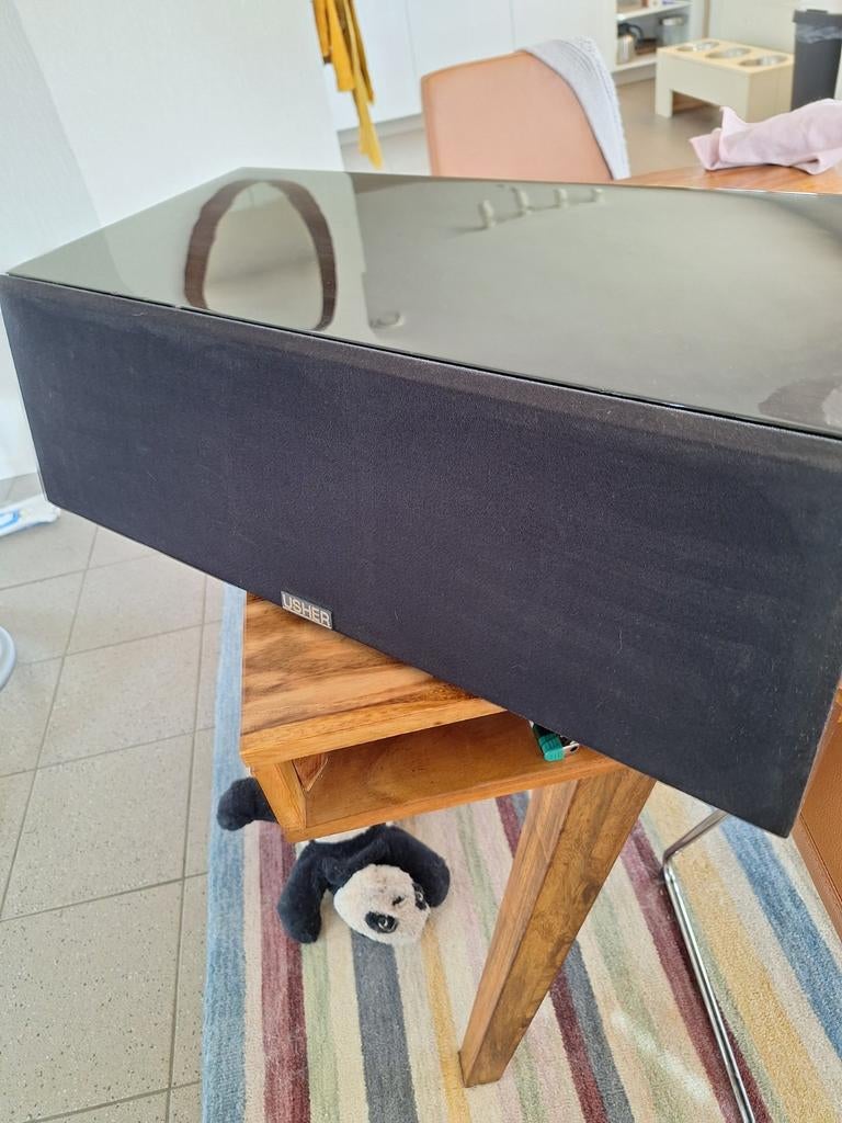 Usher S-525 center speaker, Audio, Tv en Foto, Luidsprekers, Gebruikt, 60 tot 120 watt, Front, Rear of Stereo speakers, Ophalen