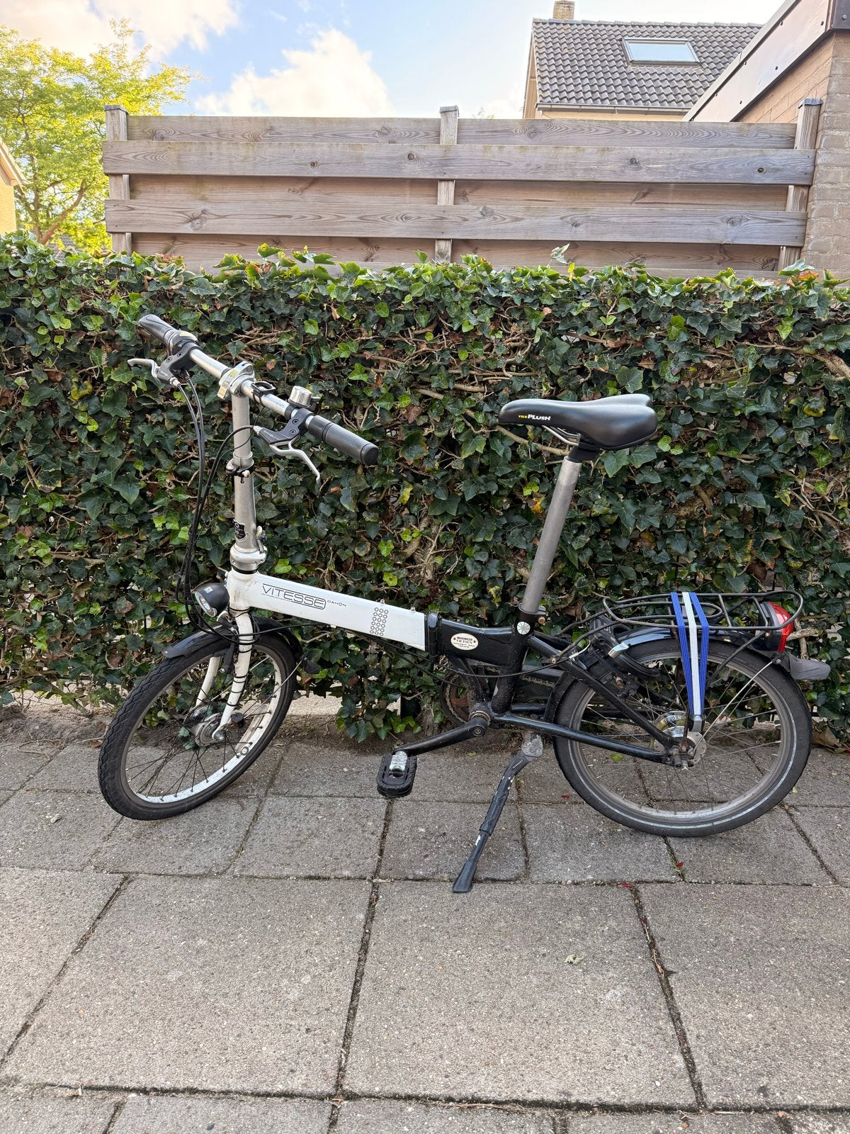 Vitesse Dahon vouwfiets met nieuwe ketting, Fietsen en Brommers, Fietsen | Vouwfietsen, 20 inch of meer, Gebruikt, Totaal opvouwbaar