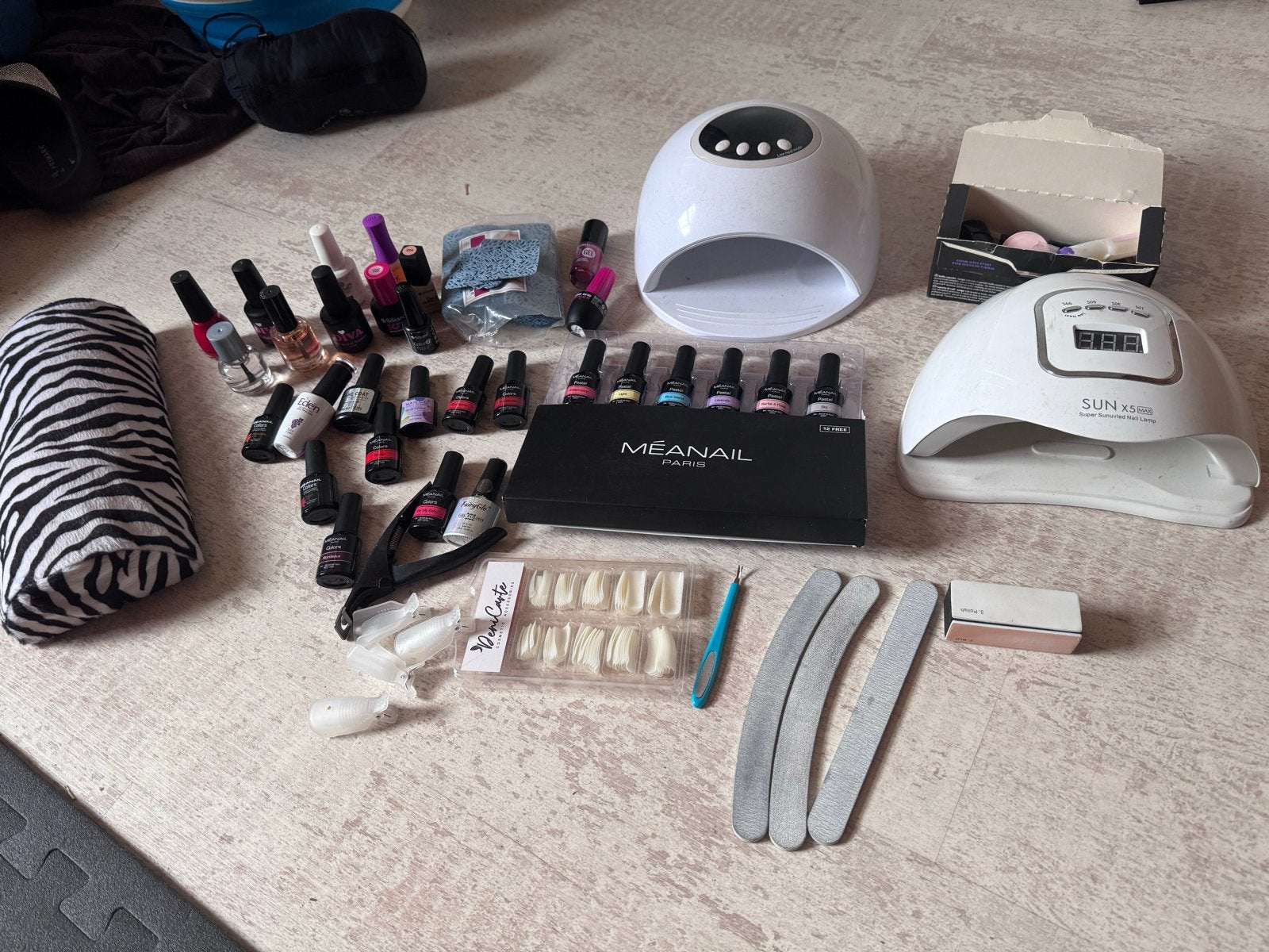 Complete set voor gellak en nepnagels, Ophalen of Verzenden, Gebruikt, Overige typen