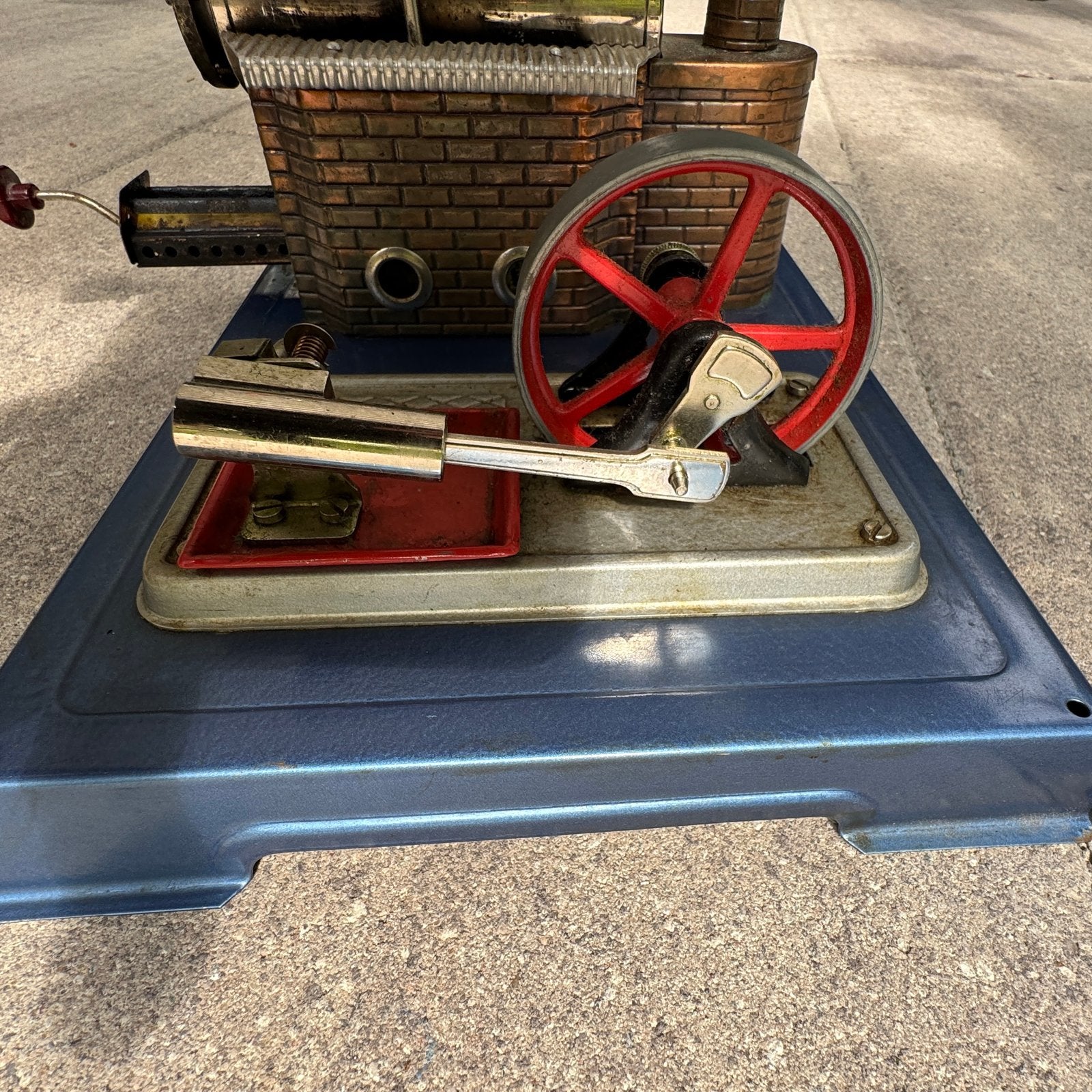 Vintage Wilesco D8 Stoommachine met originele doos, Ophalen of Verzenden, Gebruikt