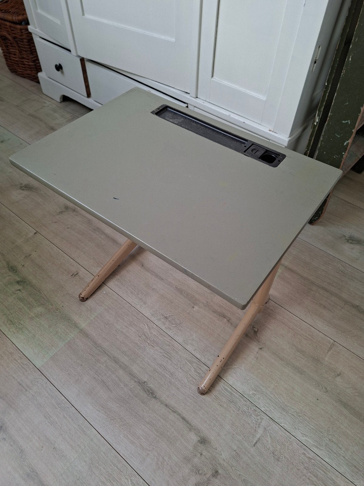 Leuk, ouderwets schoolbureautje, Ophalen, Gebruikt, Tafel(s)