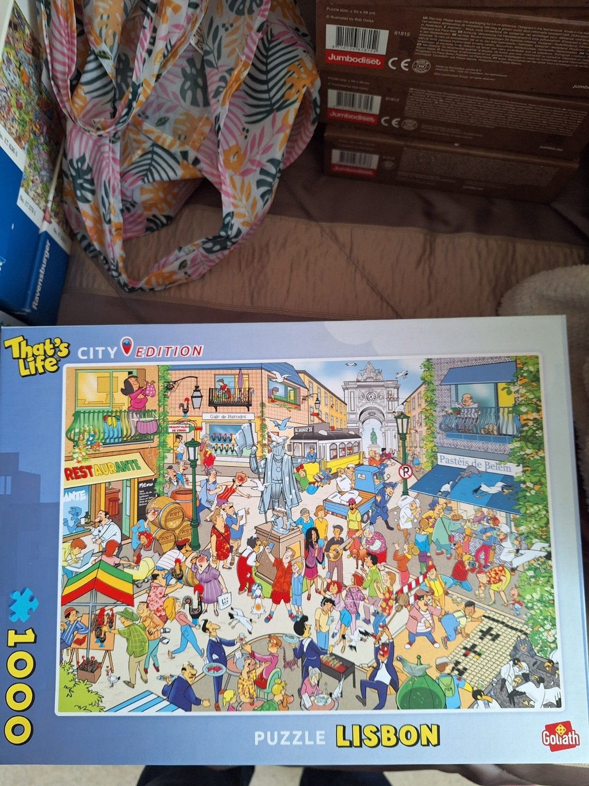That's life puzzel 1000st City Edition, Ophalen, 500 t/m 1500 stukjes, Gebruikt, Legpuzzel