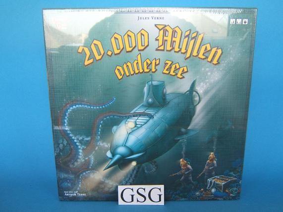 Twintigduizend mijlen onder zee nr. 08146-00, Hobby en Vrije tijd, Gezelschapsspellen | Bordspellen, Ophalen, Nieuw