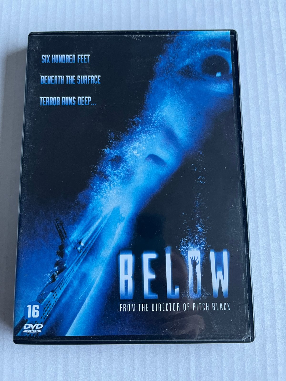 Below (DVD), Vanaf 16 jaar, Nederlands, Actiethriller, Ophalen of Verzenden