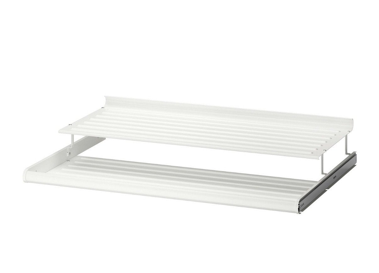 Ikea Complement uittrekbaar schoenenrek wit 100x50, Ophalen of Verzenden, Zo goed als nieuw