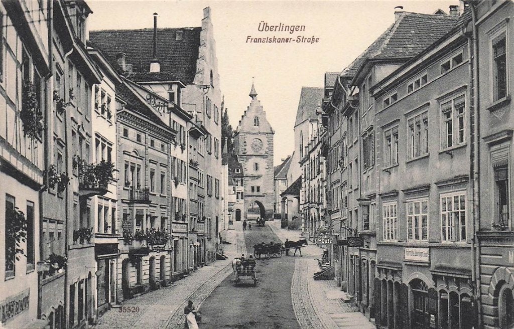 703-191-025 Überlingen Franziskaner-Strasse, Verzenden, Voor 1920, Duitsland