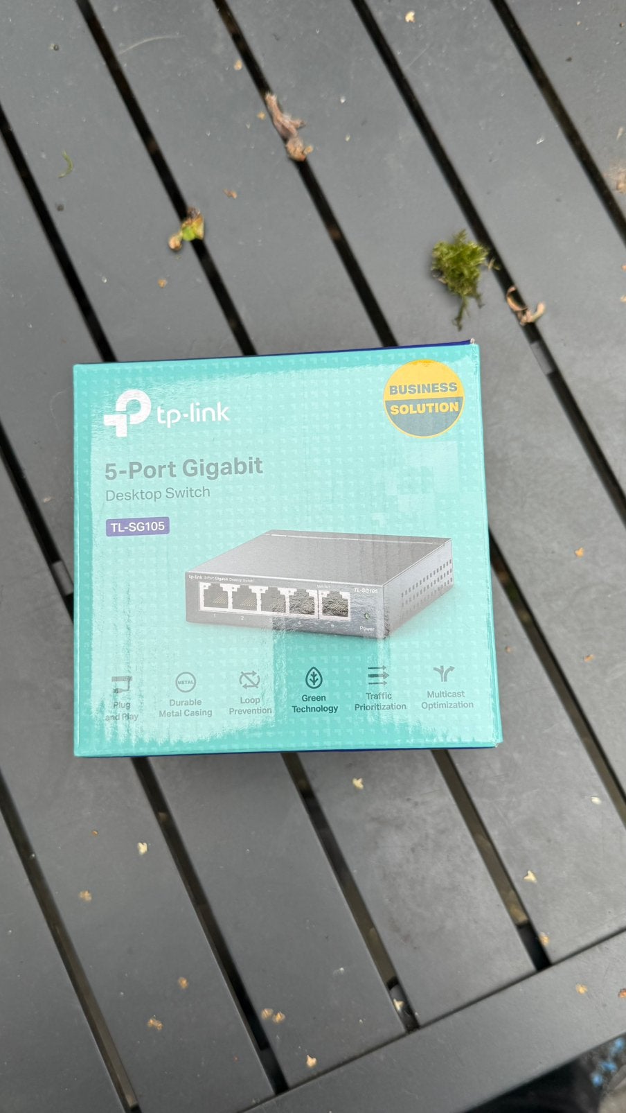 TP-Link TL-SG105 Gigabit Switch, Computers en Software, Netwerk switches, Ophalen of Verzenden, Zo goed als nieuw