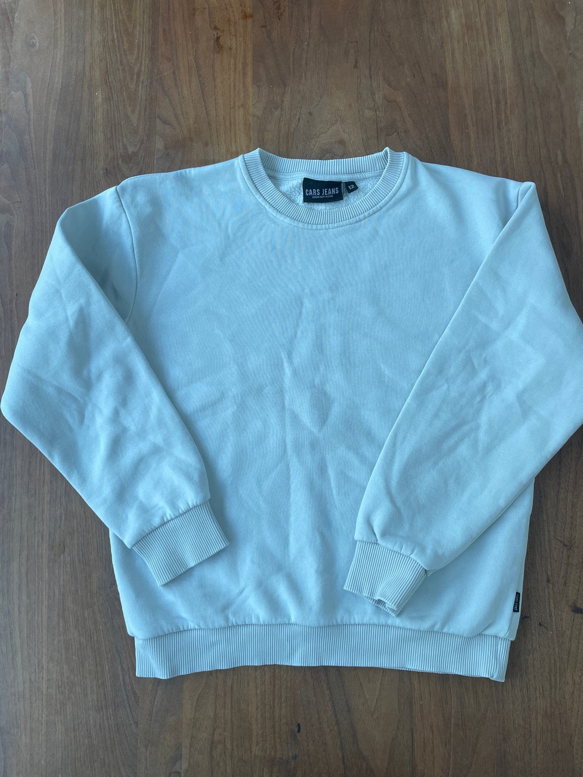 Cars Jeans sweater lichtblauw maat 12, Ophalen of Verzenden, Zo goed als nieuw, Jongen, Trui of Vest