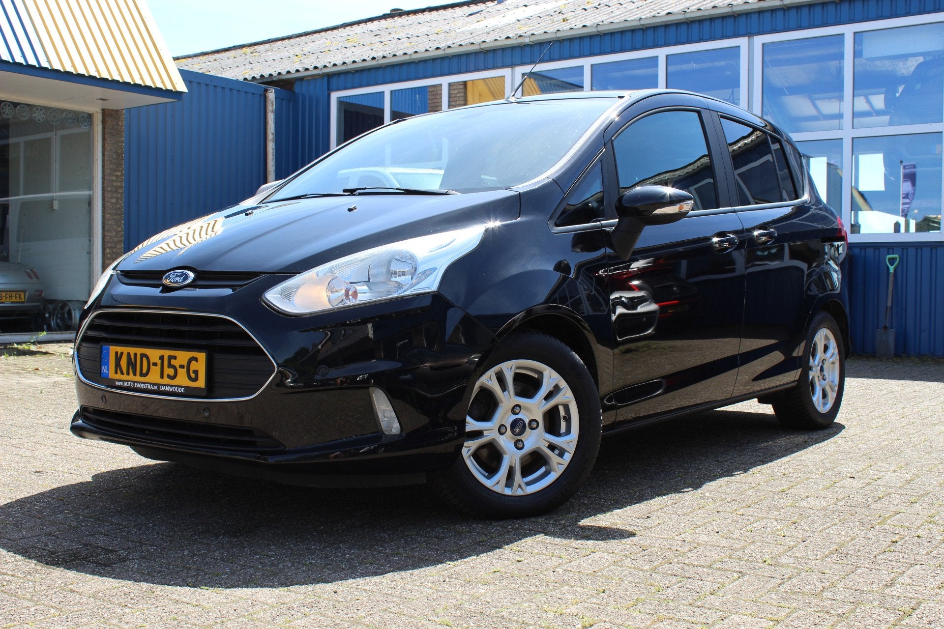 Ford B-Max 1.0i "Titanium" Clima - Navi - PDC ! 100 Pk, Auto's, Ford, Voorwielaandrijving, 101 pk, Gebruikt, Zwart