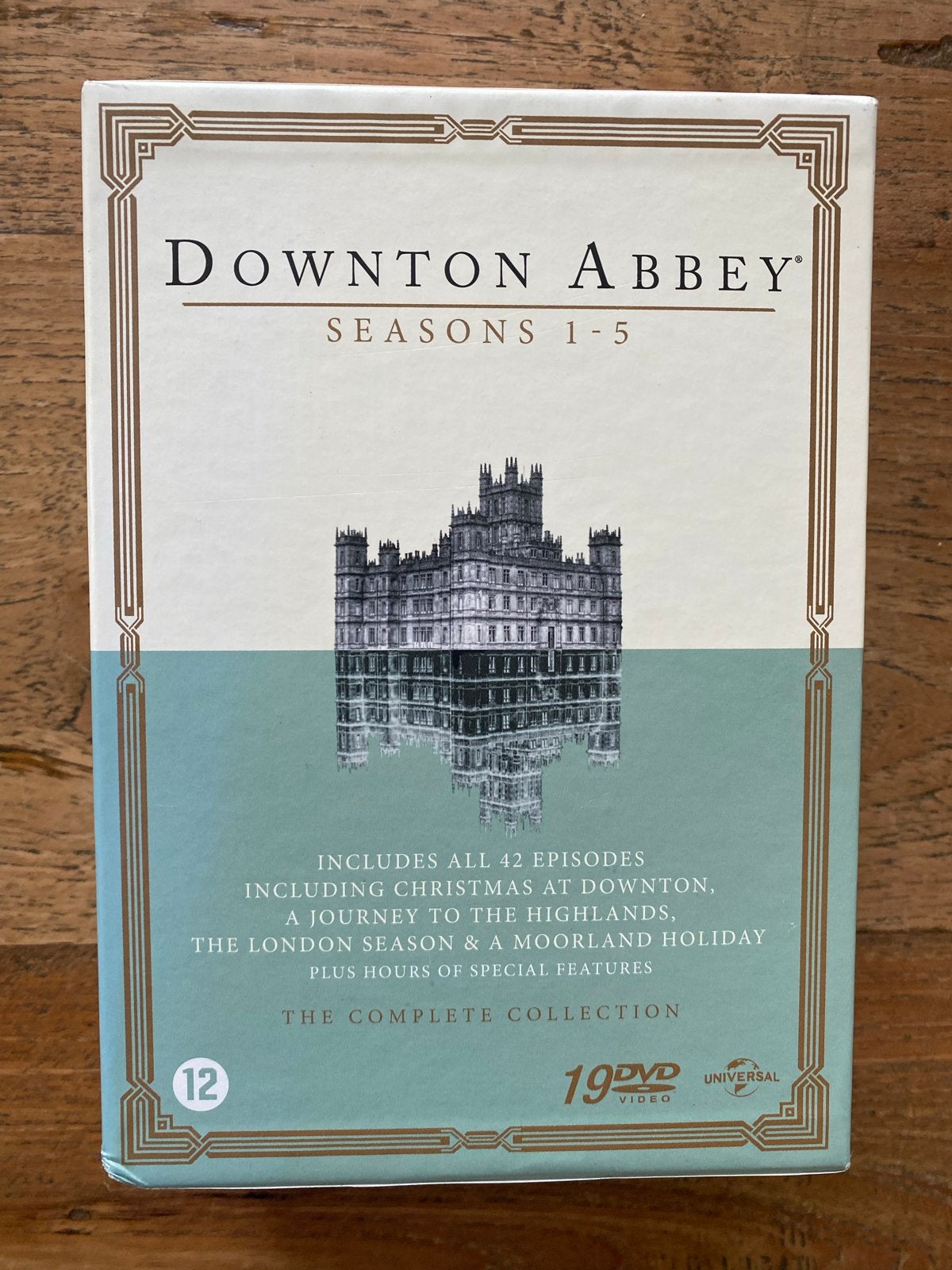 Downton Abbey Seizoenen 1-5 DVD Boxset, Cd's en Dvd's, Dvd's | Tv en Series, Seizoen 1, Nederlands, Drama, Ophalen of Verzenden