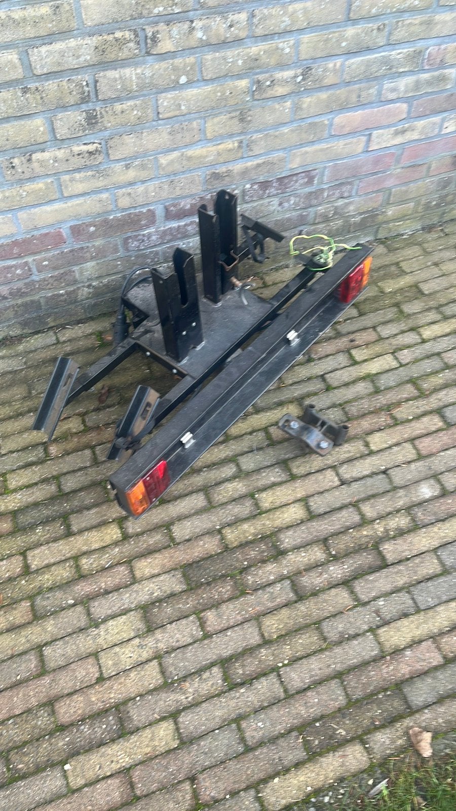 Fietsen drager, Ophalen, Gebruikt, Brede banden, 2 fietsen