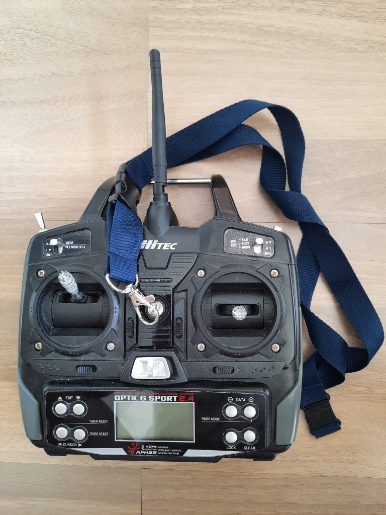 Hitec Optic 6 Sport 2.4GHz RC Remote Control, Hobby en Vrije tijd, Ophalen of Verzenden, Gebruikt