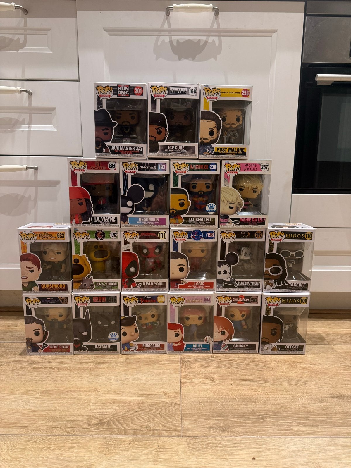 Grote collectie Funko Pop! figuren - Diverse artiesten, Ophalen of Verzenden, Zo goed als nieuw
