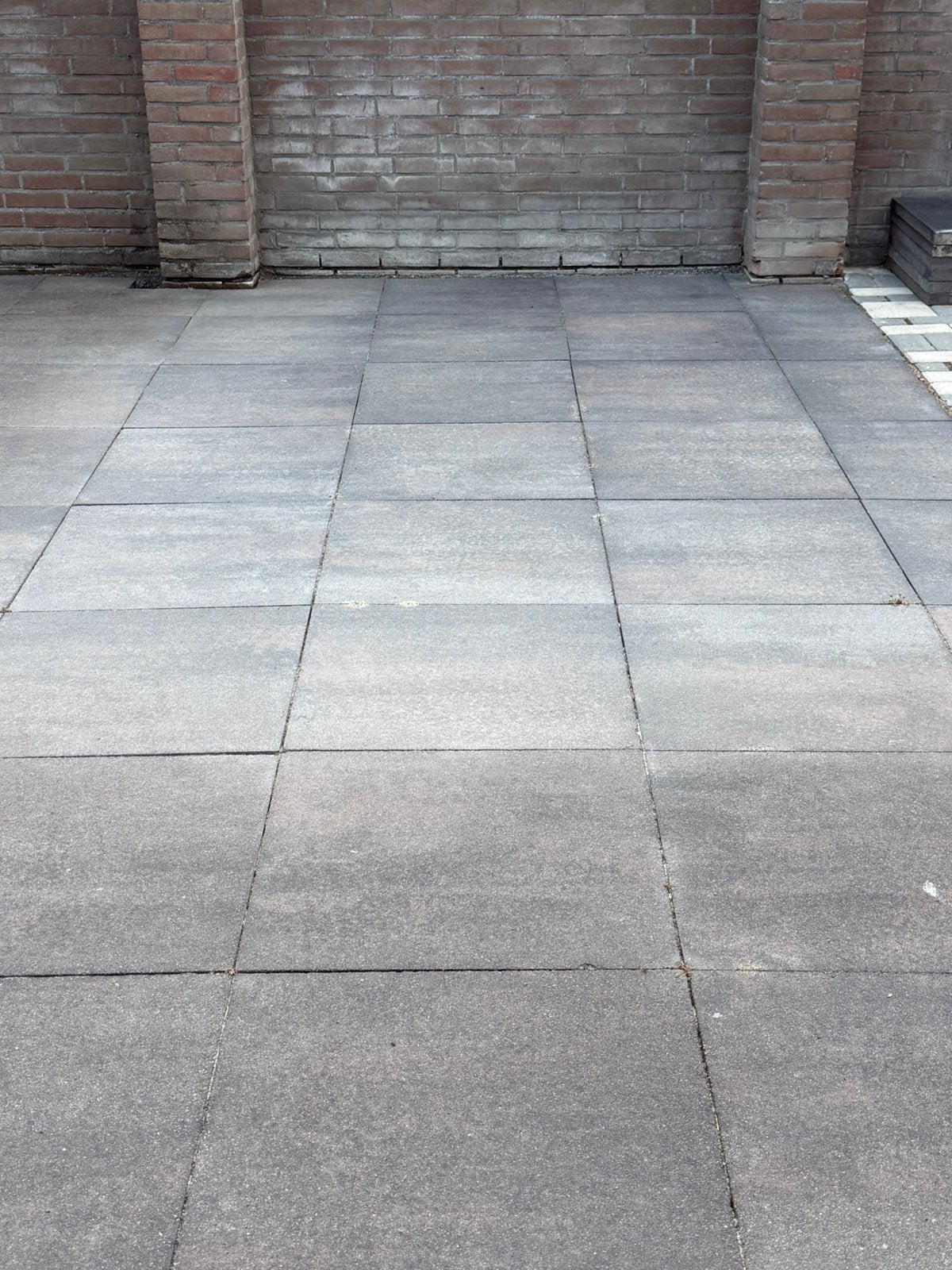 Betontegels 60x60x4 cm Antraciet – Terrastegels, Tuin en Terras, Ophalen, Gebruikt, 10 m² of meer, Beton