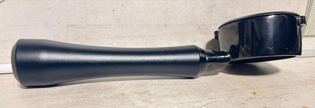MHW-3BOMBER 58mm E61 Bodemloze Portafilter (Zwart) Topstaat!, Ophalen of Verzenden, Zo goed als nieuw, Barista-accessoire