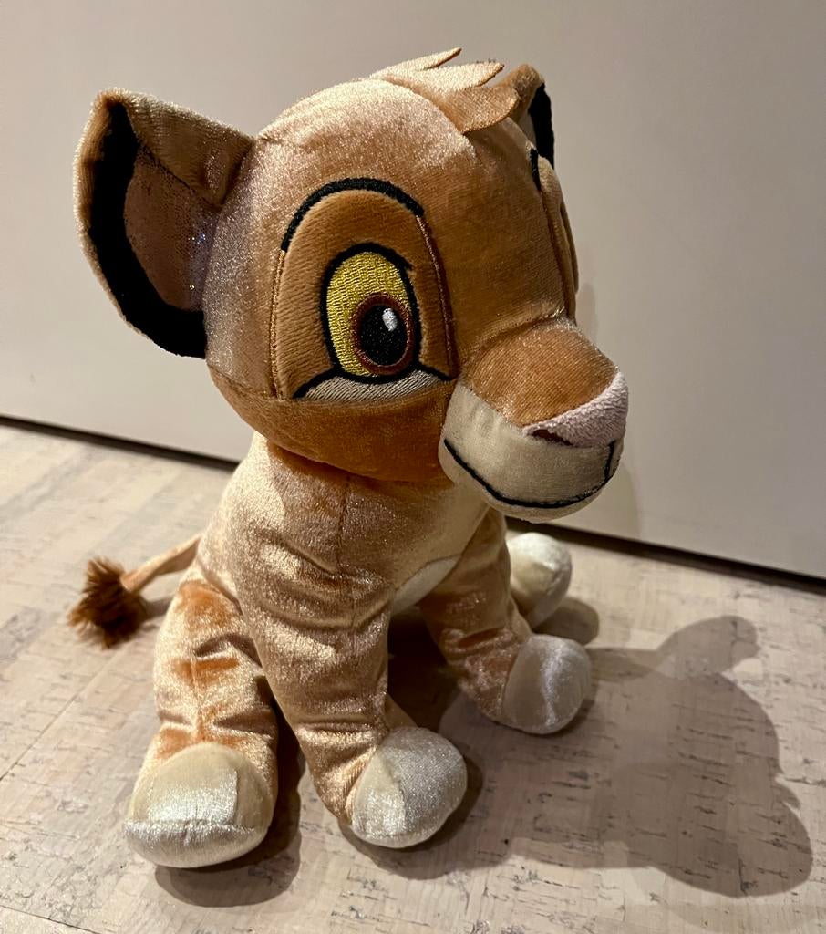Simba knuffel Lion King Disney 100 jaar jubileumeditie 25 cm, Disney, Disney, Nieuw, Ophalen of Verzenden