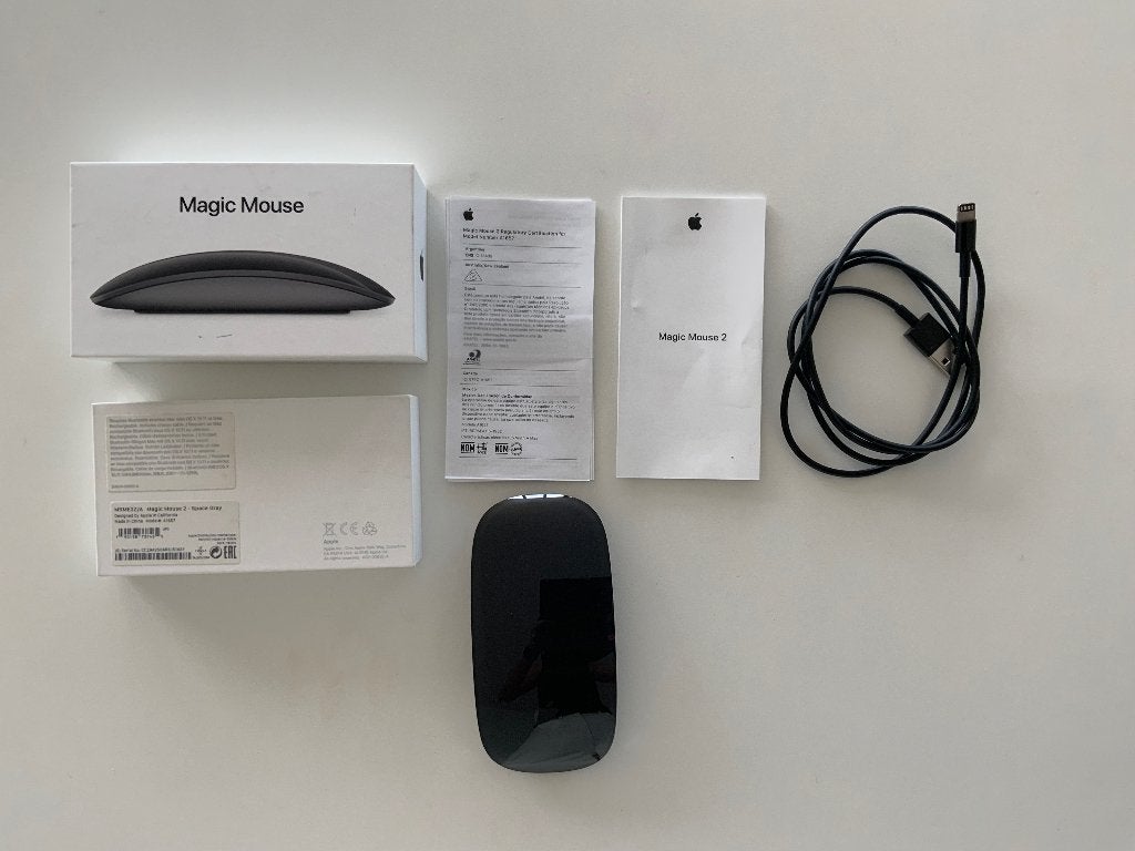 Apple Magic Mouse 2 black, NIEUW! Eur 60, Ophalen, Rechtshandig, Muis, Nieuw