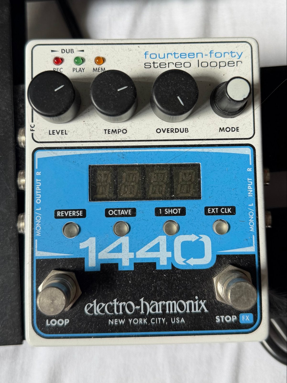 Electro-Harmonix 1440 Stereo Looper Pedaal, Ophalen of Verzenden, Zo goed als nieuw, Overige typen
