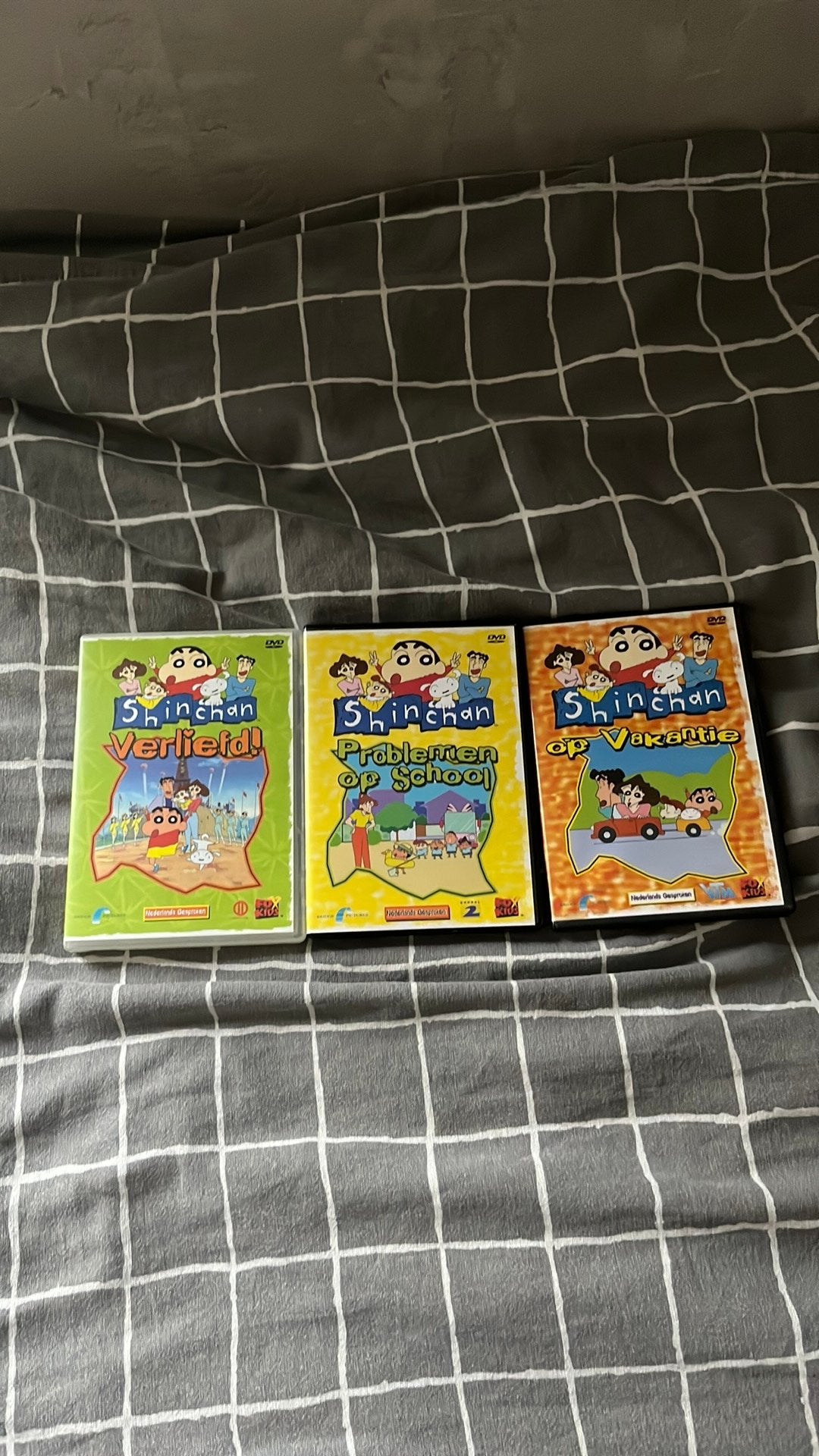 Shin chan dvd 3 stuks, Gebruikt, Alle leeftijden, Tv-serie, Komedie