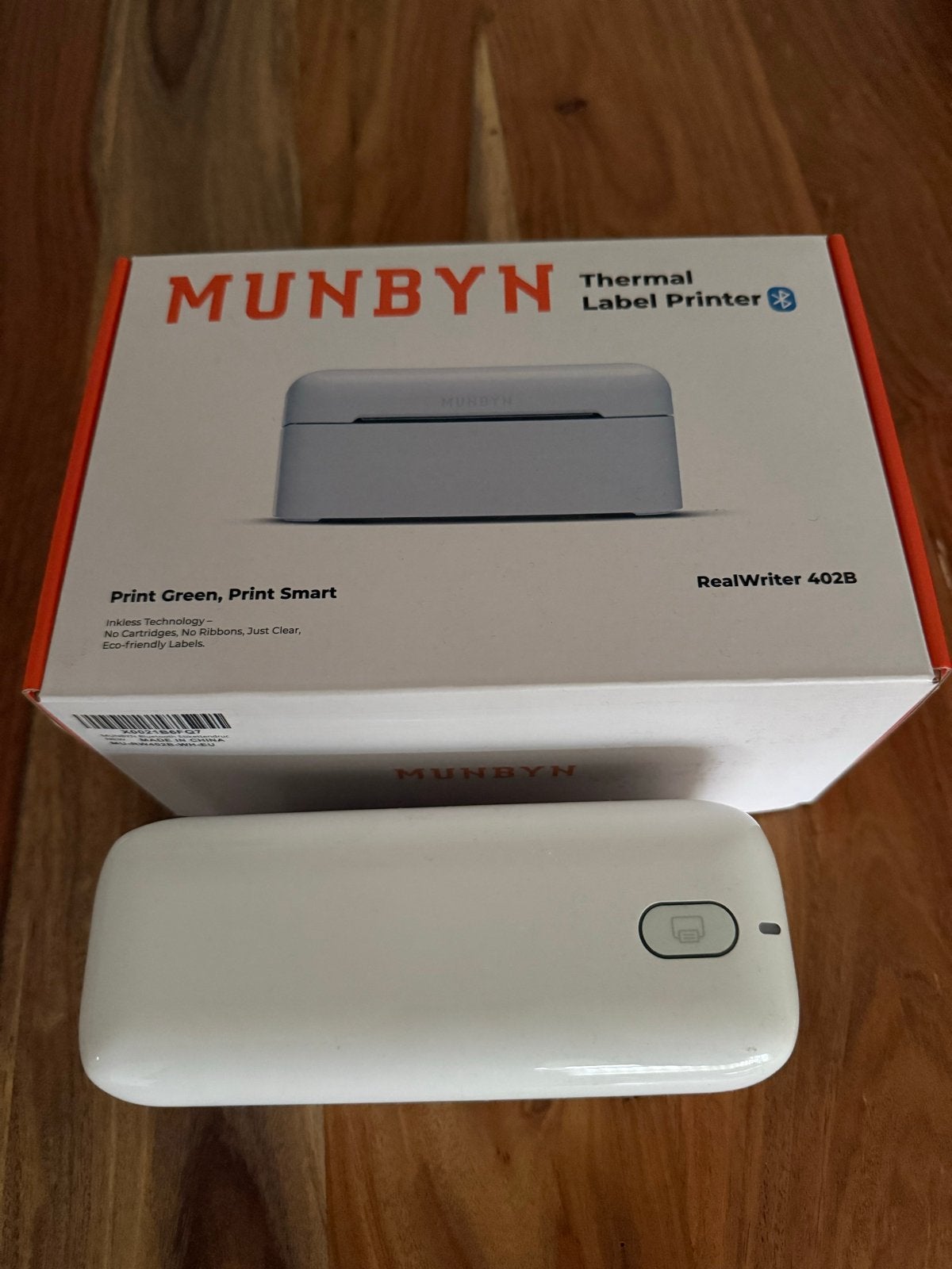 MUNBYN RealWriter 402B Thermische Labelprinter, Zwart-en-wit printen, Printer, Nieuw, Ophalen of Verzenden