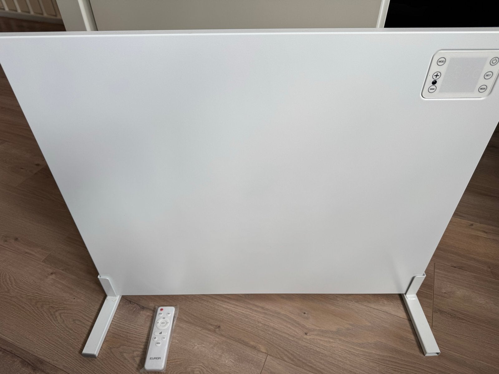 Infrarood paneel verwarming Eurom Mon Soleil DSP 400 Wifi, Ophalen, 30 tot 80 cm, Radiator, Zo goed als nieuw