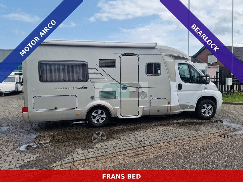 Hymer T 654 Cl exclusive line 2010 (bj 2010), Caravans en Kamperen, Campers, Ringverwarming, Overige brandstoffen, 6 tot 7 meter
