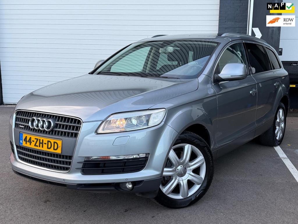 Audi Q7 3.6 FSI quattro Pro Line+ 4+2 PANO/CARPLAY/LEDER/ORG, Auto's, Audi, Automaat, Gebruikt, Zwart, Origineel Nederlands