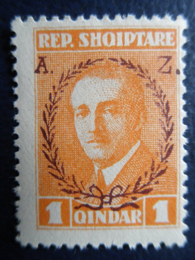 Postzegels Albanië 1927 nr. 151 president Zogu - cw 1,50 (*), Ophalen of Verzenden, Overige landen