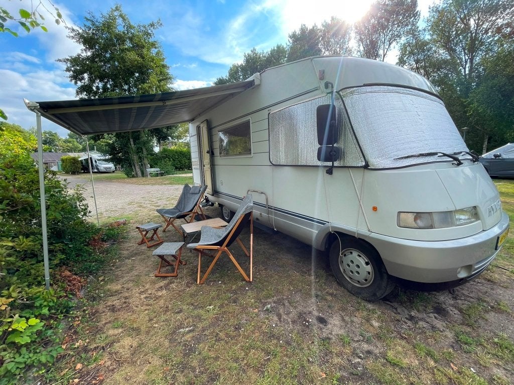 Hymer camper 6 persoons, Integraal, Ringverwarming, Reservewiel, Fiat