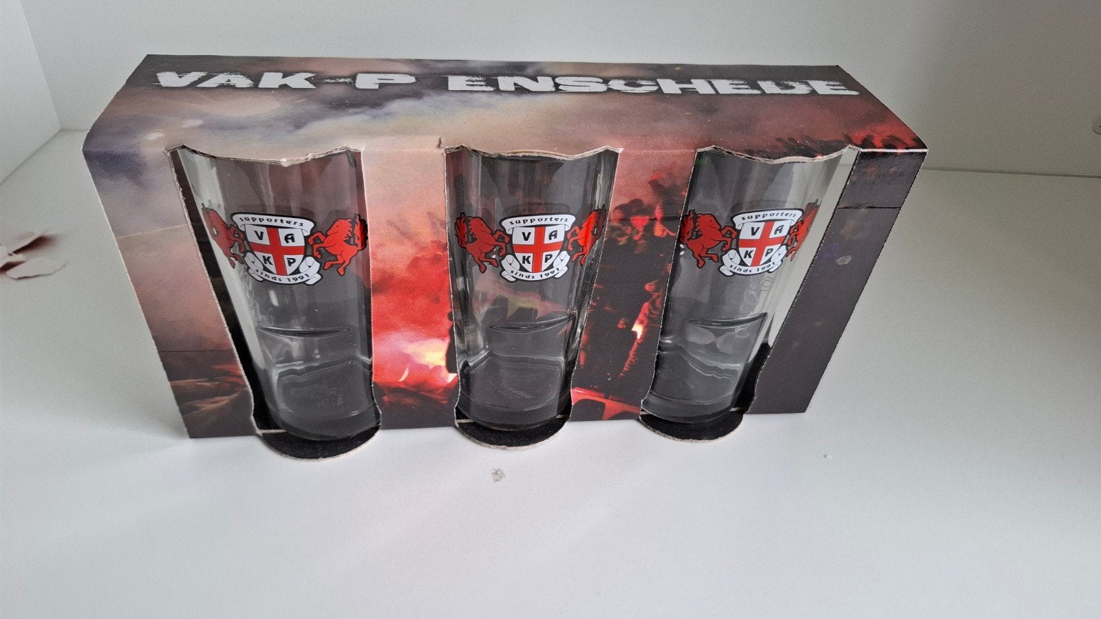 Unieke Vak-P bierglazen - Perfect voor de verzamelaar!, Verzamelen, Sportartikelen en Voetbal, Ophalen of Verzenden, Nieuw, F.C. Twente