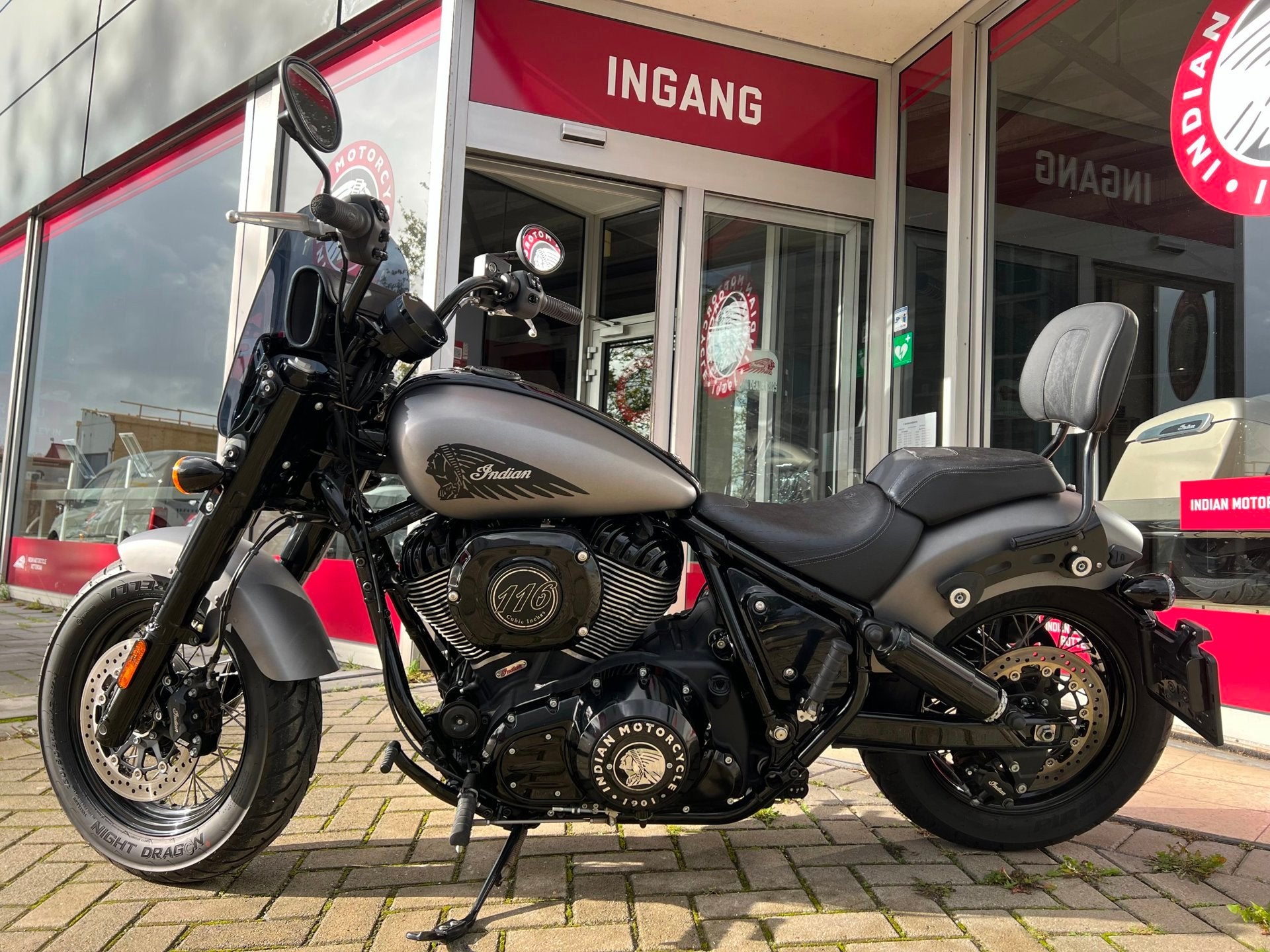 Indian Chopper 116 Chief Bobber Dark Horse, 1890 cc, Chopper, ABS, Meer dan 35 kW