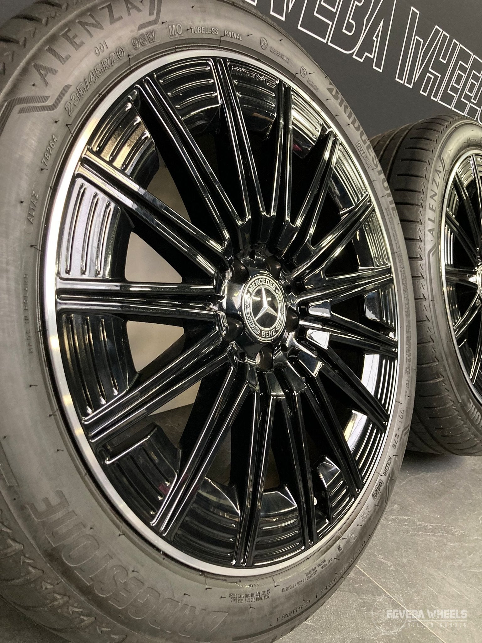 20” originele Mercedes GLA H247 GLB X247 AMG velgen banden, Gebruikt, -, -, Banden en Velgen