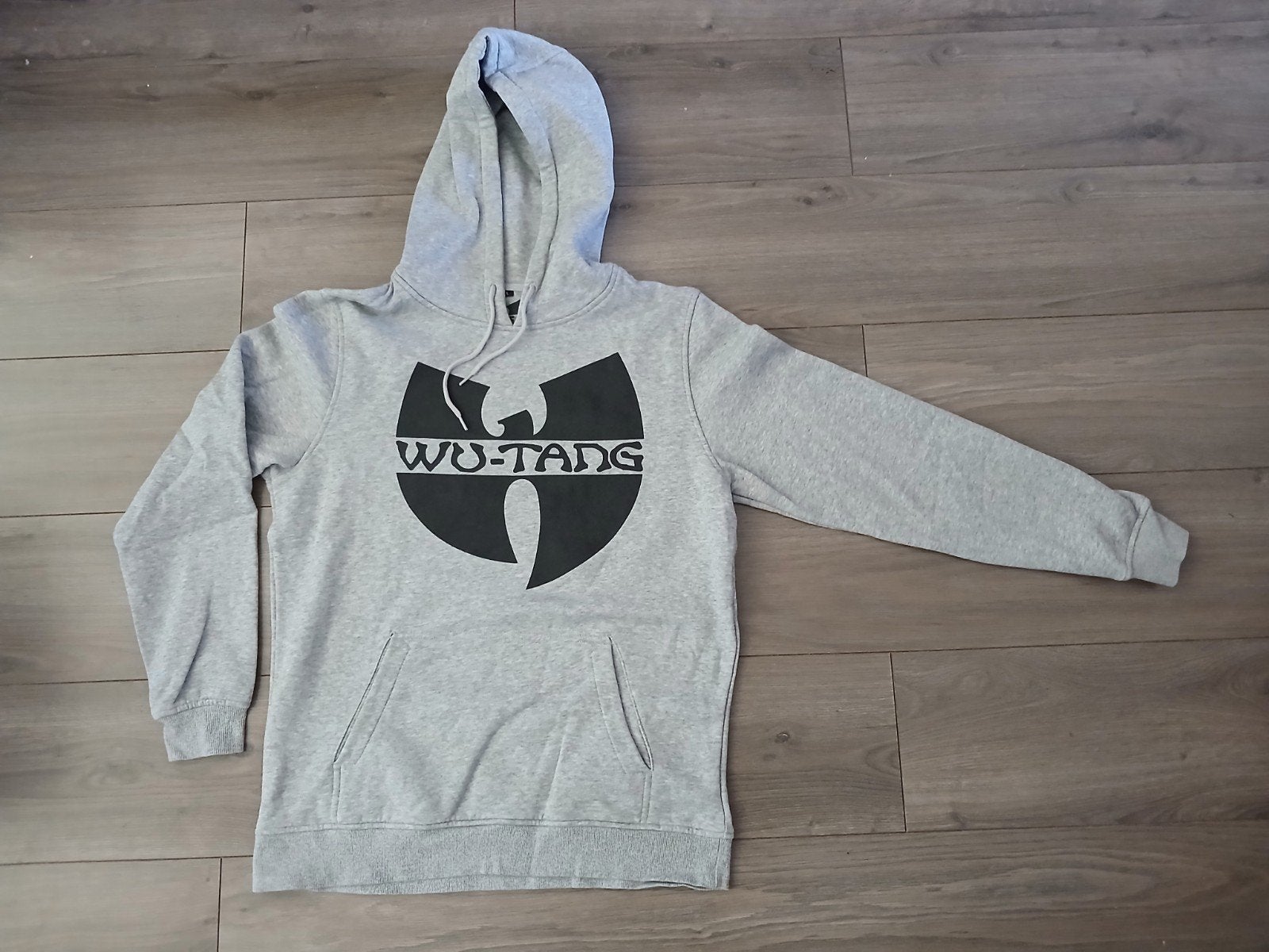 wu tang hoodie maat L, Ophalen, Gedragen